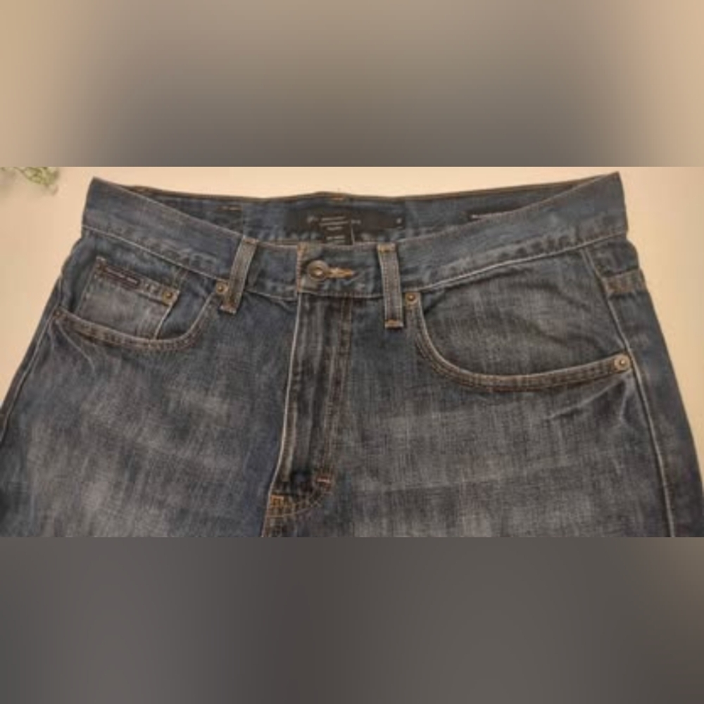 CALVIN KLEIN Mens Jeans 32x30 Relaxed Straight